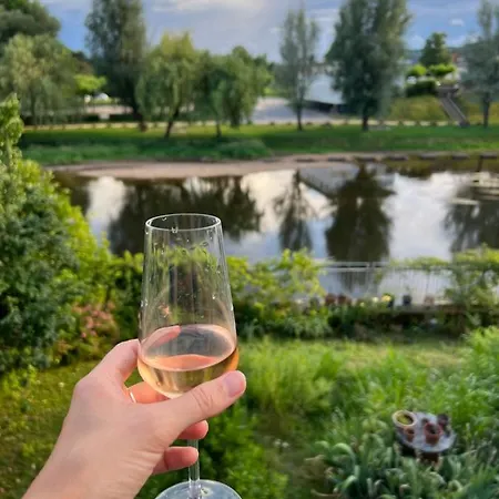 River View With Garden In *