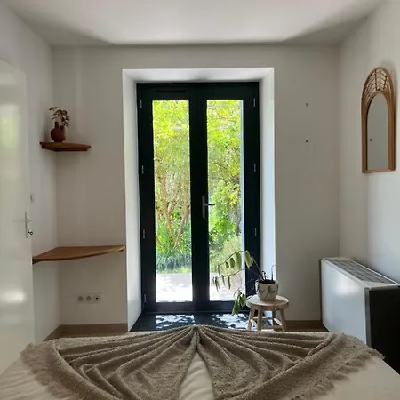 River View With Garden In
