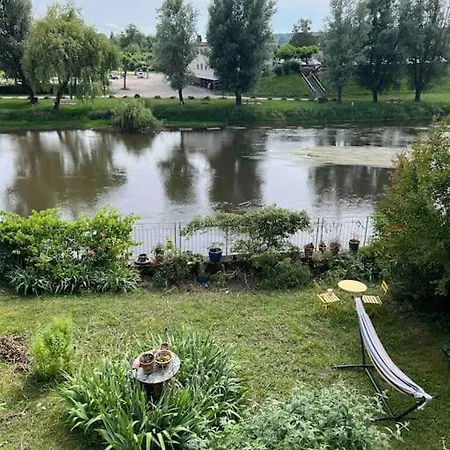 River View With Garden In